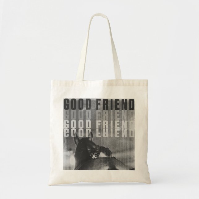 good friend-BW Tote Bag