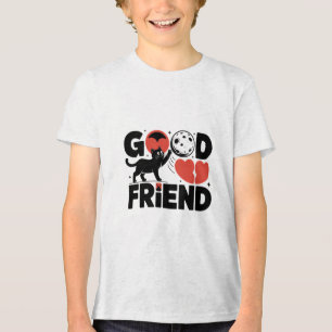 Good Friend 🤝 – Friendship & Best Friend Designs Tri-Blend Shirt