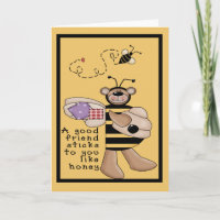 Good Friend, Honey Bee Bear