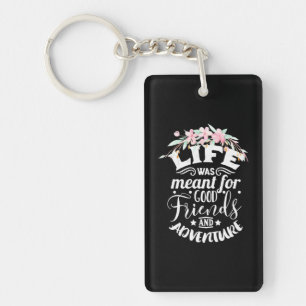 Good Friends And Adventure Key Ring