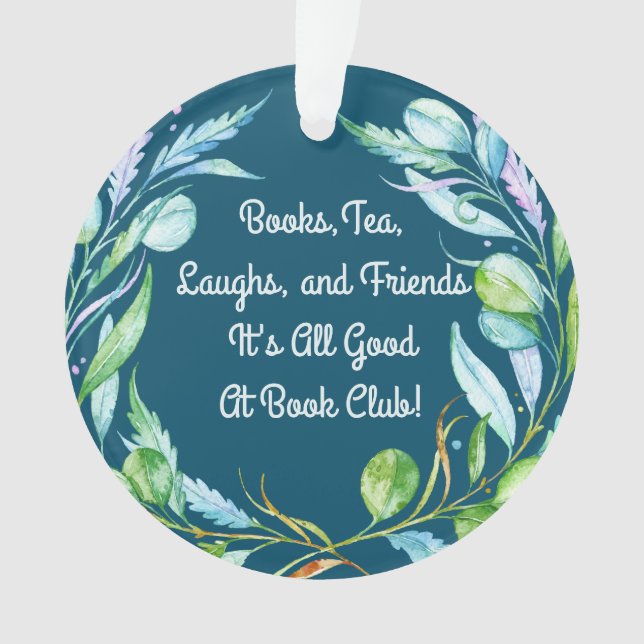 Good Friends At My Book Club Group Ornament (Front)