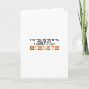 Good Friends Card