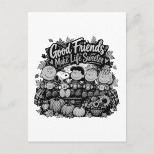 Good Friends Make Life Sweeter! Holiday Postcard