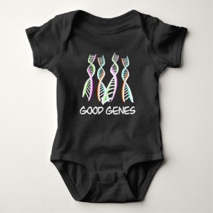 Good Genes DNA STEM clothing for baby shower Baby Bodysuit