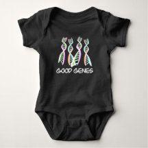 Good Genes DNA STEM clothing for baby shower