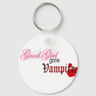 Good girl gone vampire key ring