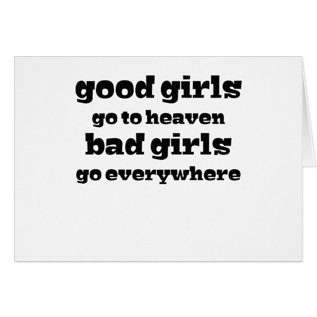 good girls (Front Horizontal)