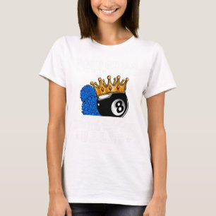 Good Girls D Girls Pool Player Funny Billiards  T-Shirt