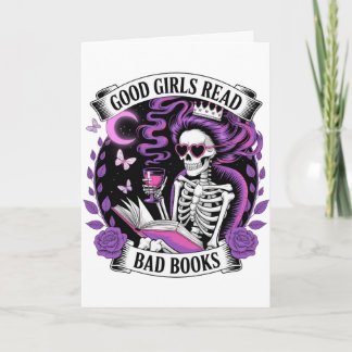 Good Girls Read Bad Books Card