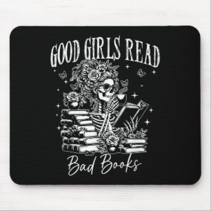 Good Girls Read Bad Books, Funny Smut Reader Dark  Mouse Pad