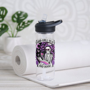 Good Girls Read Bad Books Water Bottle