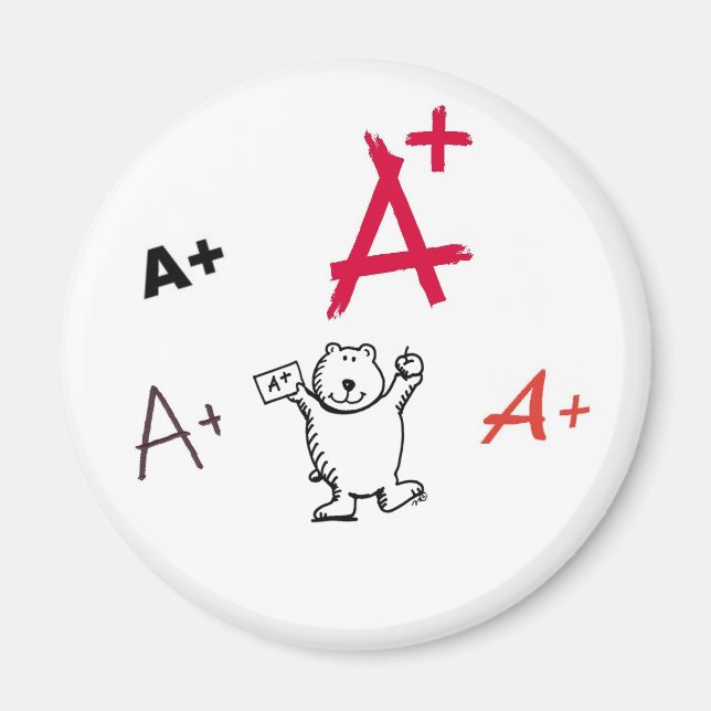 Good Grade A+ Magnet (Front)