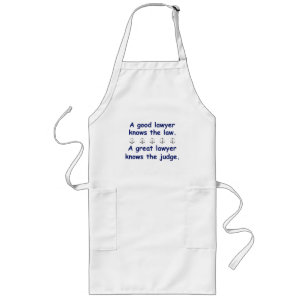 Good/Great Lawyer Long Apron