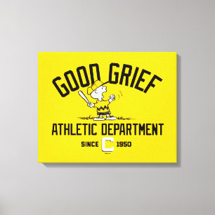 Good Grief Athletic Department Canvas Print