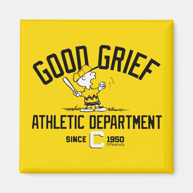 Good Grief Athletic Department Magnet (Front)