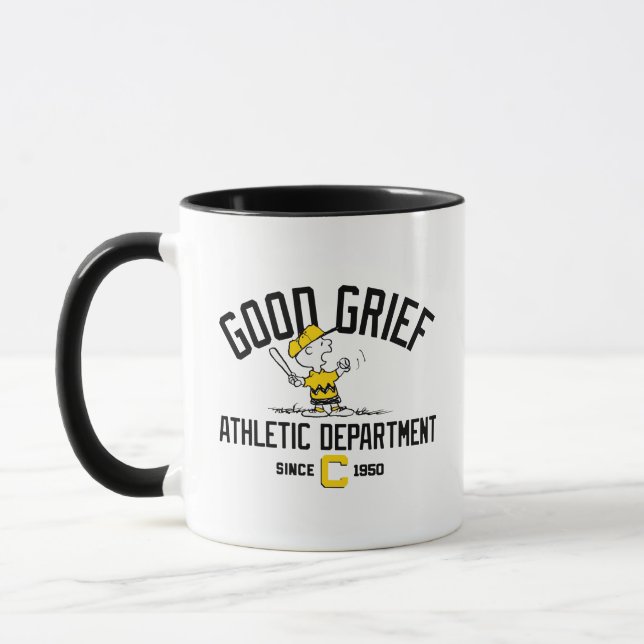 Good Grief Athletic Department Mug (Left)