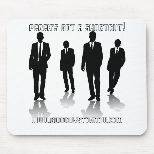 Good Guys To Know Mousepad (Front)