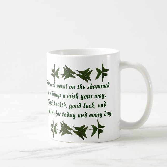 Good Health Irish Blessing Mug (Right)