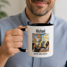 Good Idea Fairy CoWorker Funny Personalised Coffee