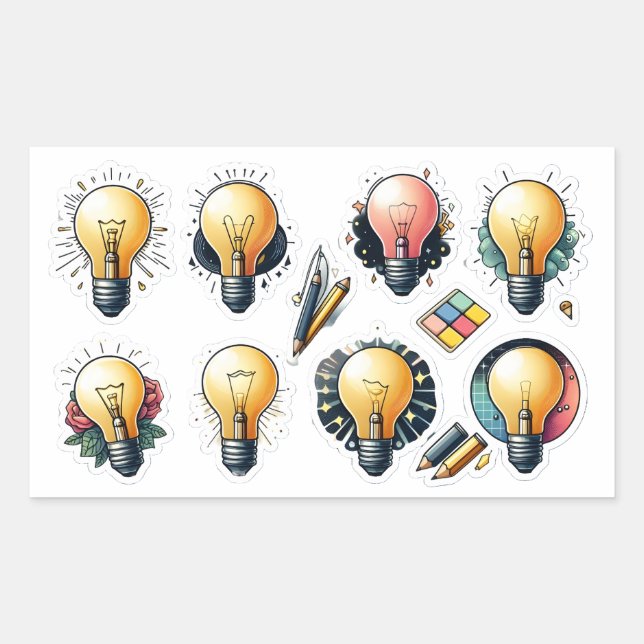 Good Idea! Rectangular Sticker (Front)