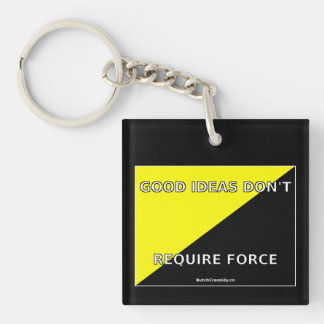 Good Ideas Don't Require Force Key Chain