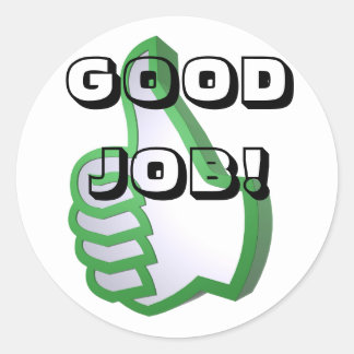Good Job! stickers