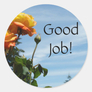 Good Job! stickers for Teachers Students Parents