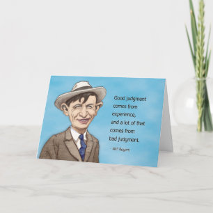 Good Judgement quote card