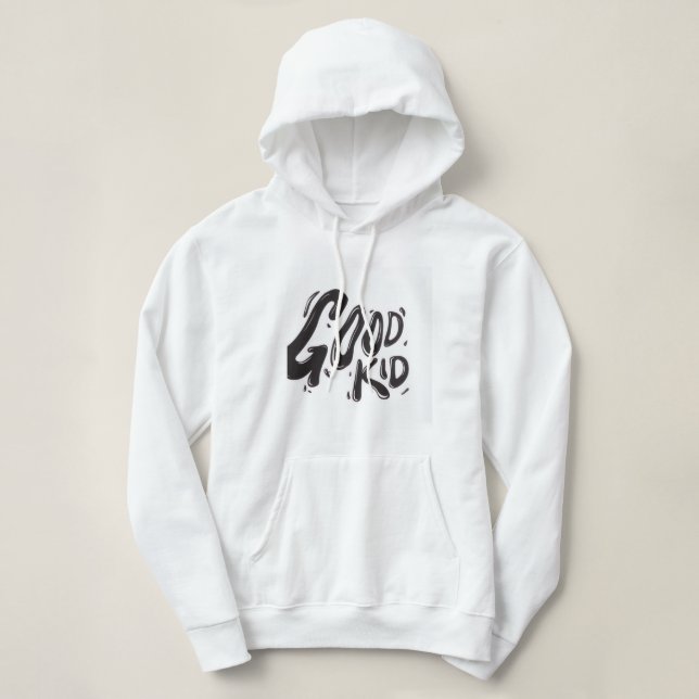 Good Kid Hoodie For Women  (Design Front)