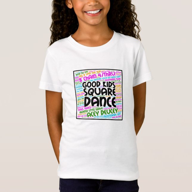 Good Kids Square Dance T-Shirt (Front)