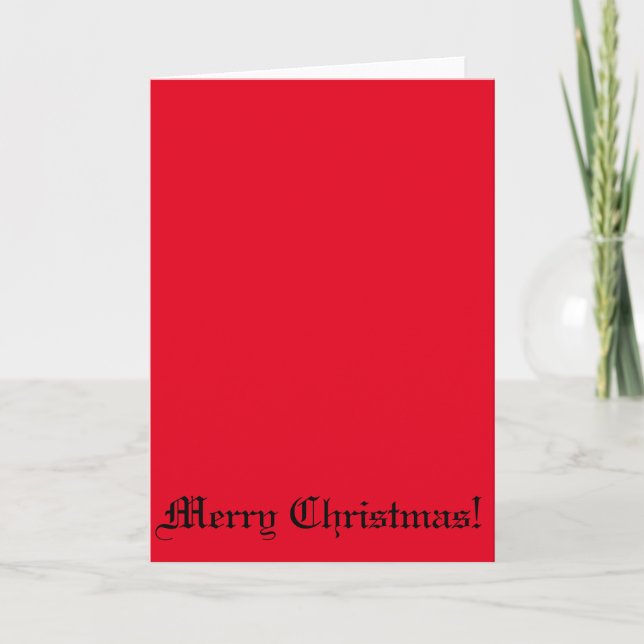 Good King Wenceslas Greeting Card (Front)