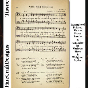 Good King Wenceslas Sheet Music DU5F Decoupage