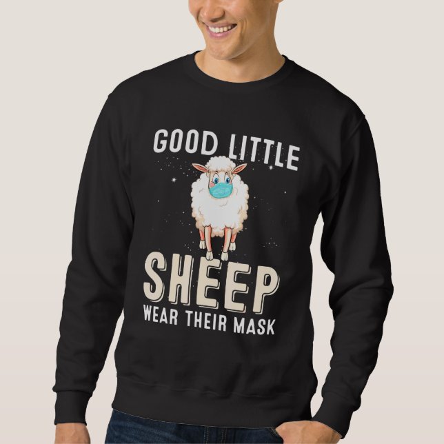 Good Little Sheep Wear Their Mask Tee (Front)