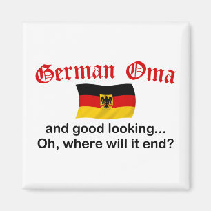 Good Looking German Oma Magnet