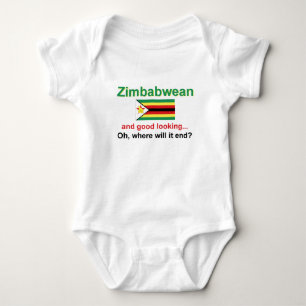 Good Looking Zimbabwean Baby Bodysuit