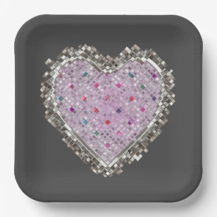 Good Love Charm Paper Plate