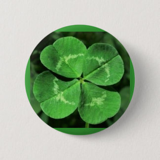 Good luck 6 cm round badge