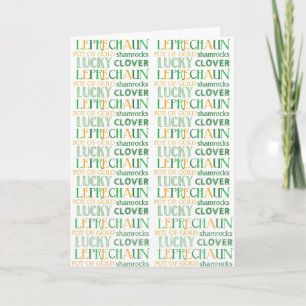 Good Luck And Happiness Card