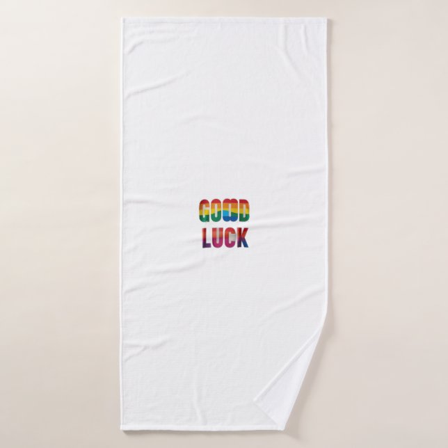 GOOD LUCK BATH TOWEL (Bath Towel)