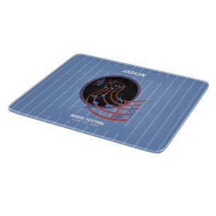Good Luck, Black Music Circle Cutting Board