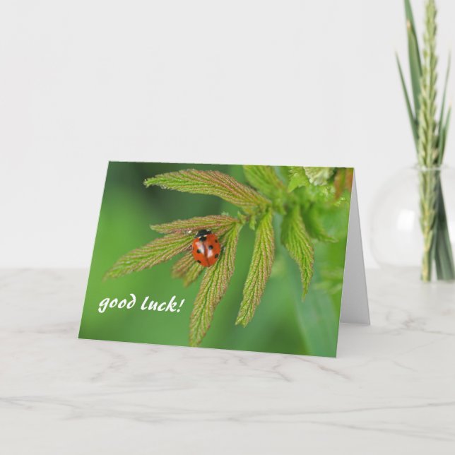 good luck card (Front)