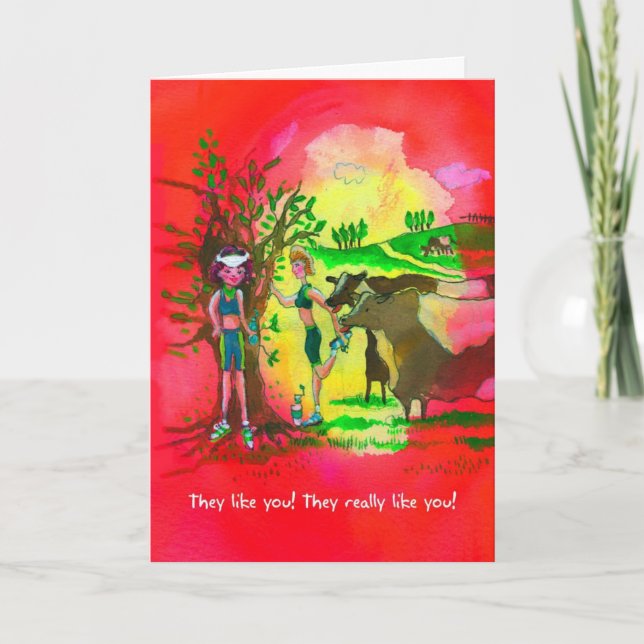 Good Luck Card for Runner - Salty Runners (Front)