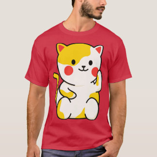Good Luck Cat Drawing T-Shirt