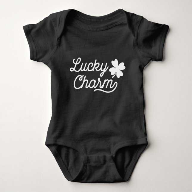 Good Luck Charm Baby Bodysuit (Front)
