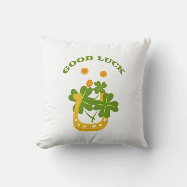 Good Luck Cushion (Front)