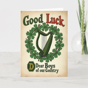 Good Luck Dear Boys Card