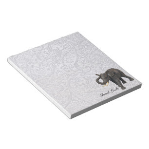 Good Luck Elephant Notepad