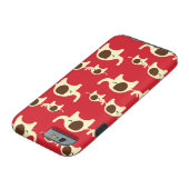 Good luck elephants cherry red cute nature pattern Case-Mate iPhone case (Bottom)
