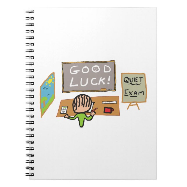 Good Luck Exams Notebook (Front)