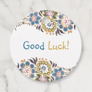 Good Luck Favour Tags